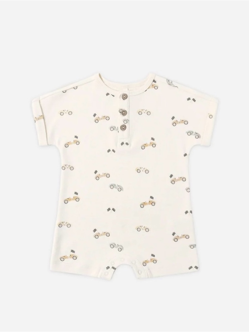 Quincy Mae Short Sleeve One-Piece Race Car